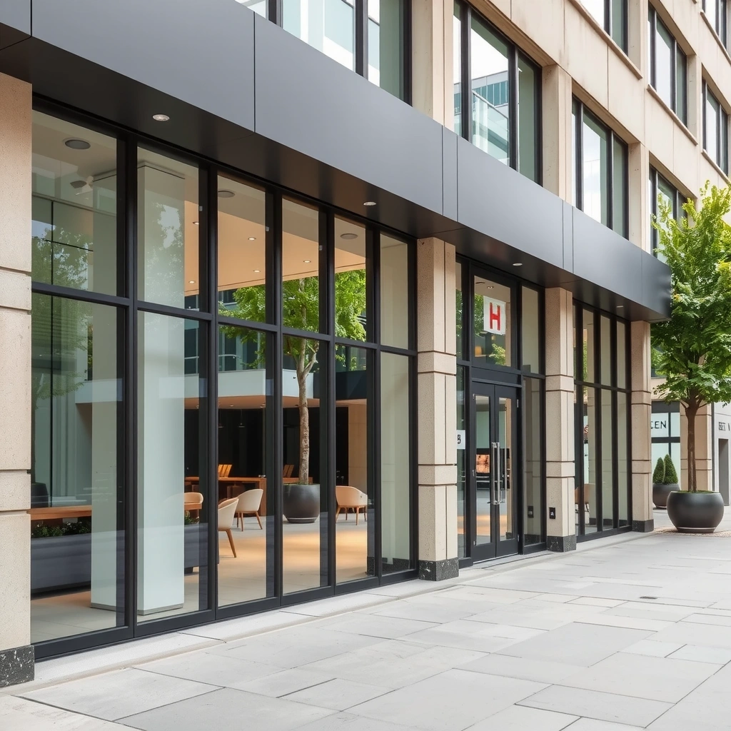 Modern office building in London